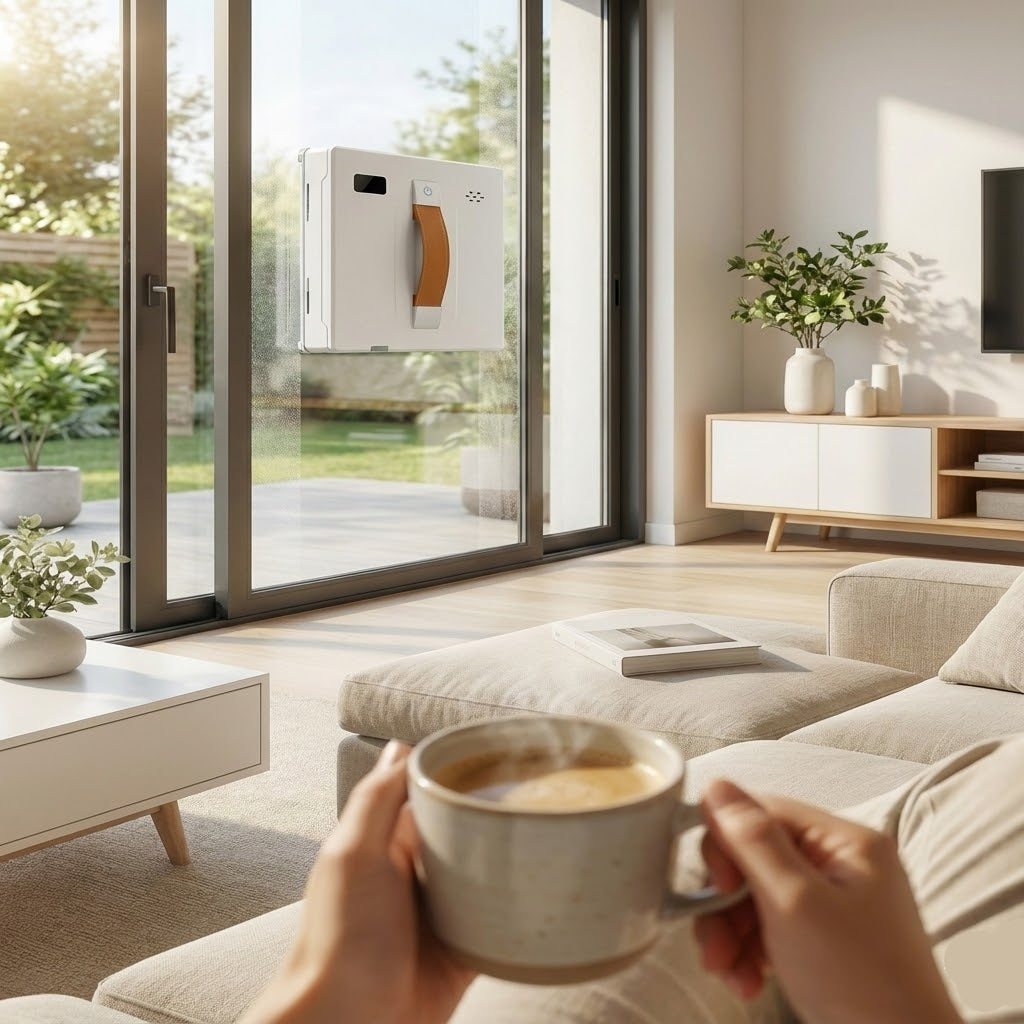 Robot Lave-Vitre Haut de Gamme VitreXpert™